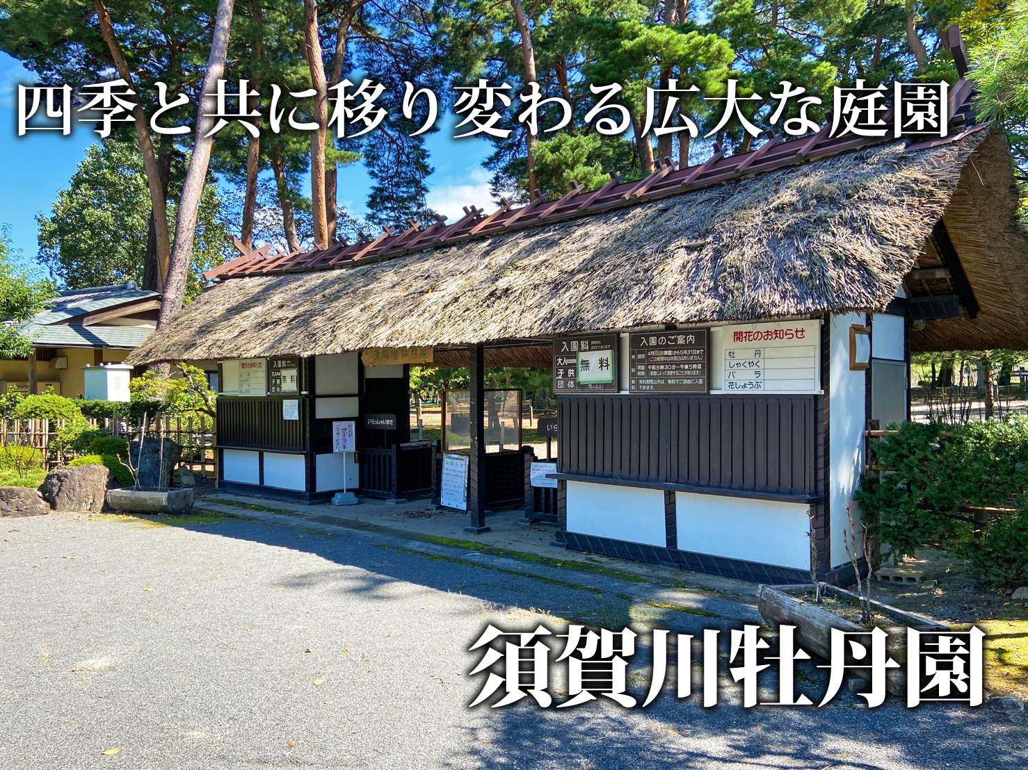 須賀川市スポット、紅葉も楽しめる「須賀川牡丹園」へ！（2021年9月22日）