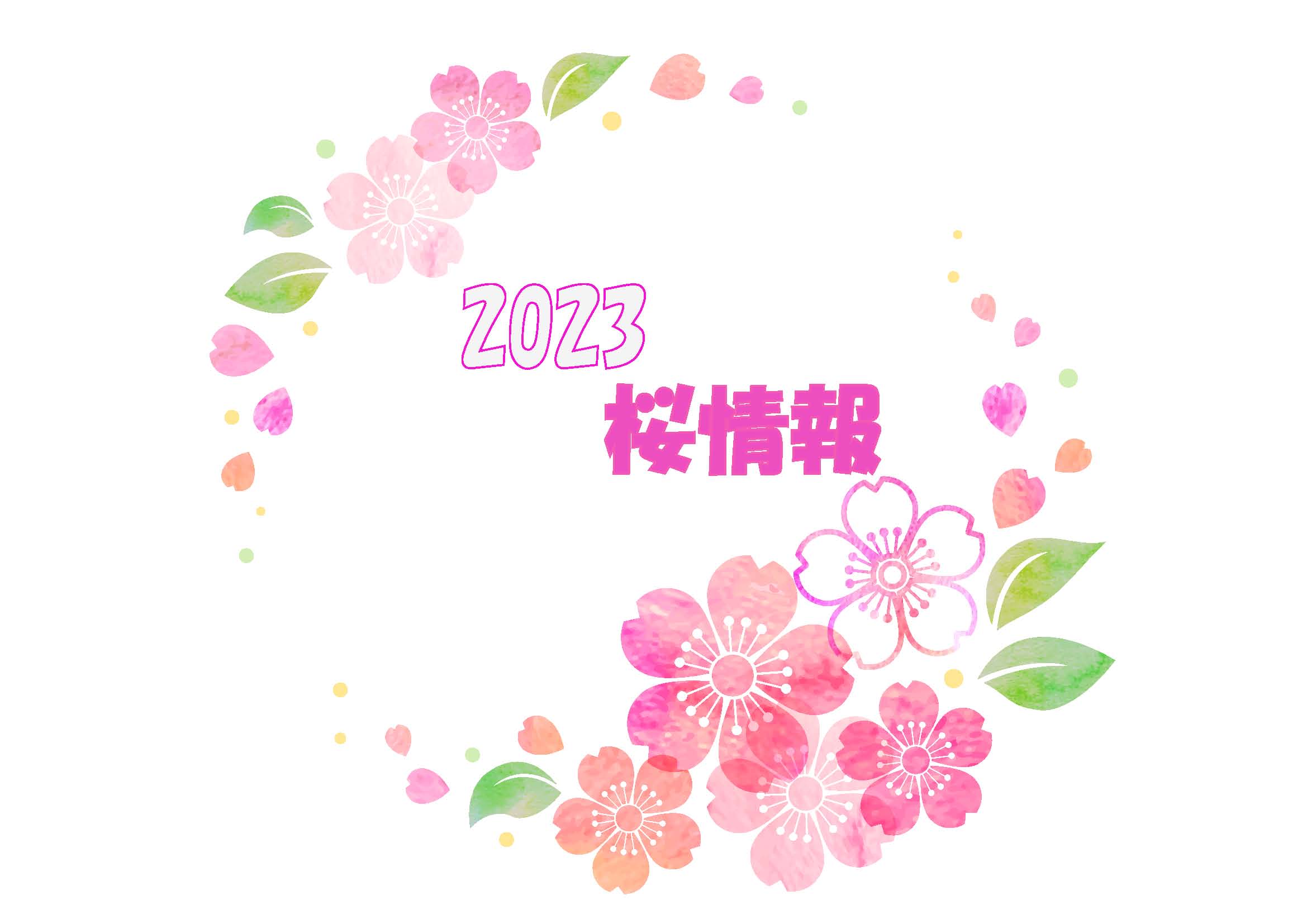 2023年春　桜まつり・ライトアップ情報