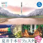夏井千本桜フェスタ◆4月10日(金)～26日(日)